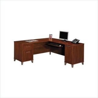 Bush Furniture Somerset 71 L Shape Wood Computer Desk