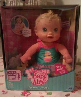 my first baby alive splash and giggles