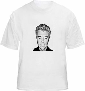 David Byrne T shirt Talking Heads Dave Portrait Tee