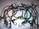 Bungee Cord Tie Down Straps Plastic Ends Lot 5 NEW