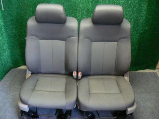 09 12 Ford F150 Truck FRONT BUCKET SEATS CLOTH EXTENDED CAB