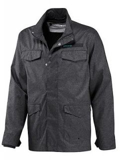 NEW Mens Adidas HIBERNATOIN CONVERTIBLE Jacket Cardigan Black Gray 