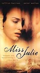 Miss Julie VHS, 2000