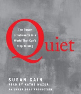   Cant Stop Talking by Susan Cain 2012, CD, Abridged, Unabridged