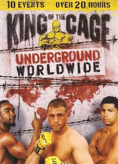 King of the Cage   Underground Worldwide   10 Event Set DVD, 2007 