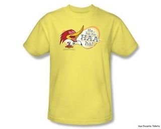 Woody Woodpecker Famous Laugh Officially Licensed Adult Shirt S 3XL