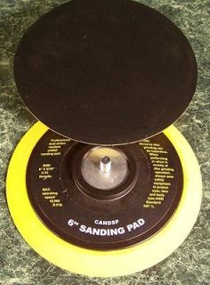   DUAL ACTION DA STICK ON SANDING PADS New Sand Disc pad foam