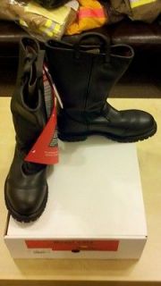 PRO 6314 leather bunker boots firefighting boots fire boots NFPA 1971 