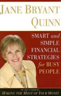 Smart and Simple Financial Strategies for Busy People by Jane Bryant 