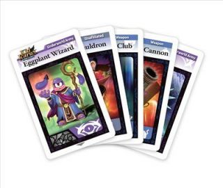 Kid Icarus 3d Gamestop exclusive set of 5 AR cards featuring Eggplant 