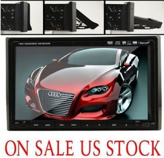 Din 7 Touch Screen AUX Car Stereo DVD CD VCD  MP4 Player Radio