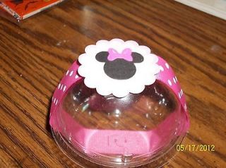 20 Cupcake Favor Boxes   Clear Plastic Containers Great for any 