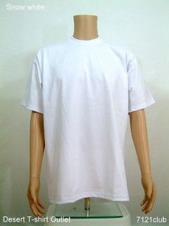   PROCLUB 3XLT men blank Heavy Weight plain WHITE TALL T shirt PRO CLUB