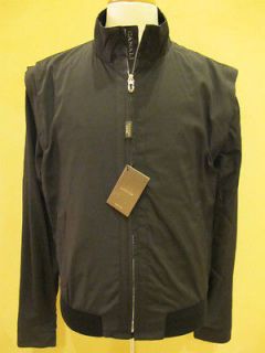 NEW CANALI Black Jacket / Size 48 Small / NWT