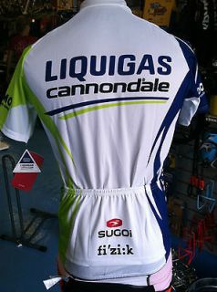 NEW WITH TAGS CANNONDALE LIQUIGAS EVO BICYCLE JERSEY SUGOI FIZIK DOIMO 