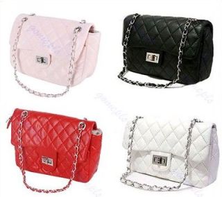   Fashion Shoulder Bag Quilting Chain Cross Korean Ladies Handbag New
