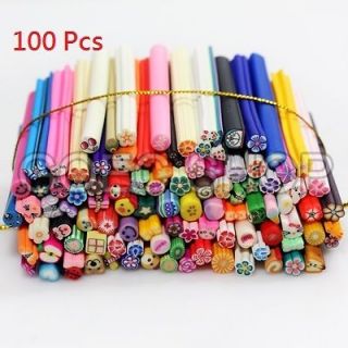   Cute Nail Art  Phone Fimo Canes Rods Sticks Sticker Tips Decoration
