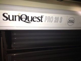 Sun Quest Pro 20S Wolff System Tanning Bed