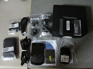   Bold 9780   Black (Unlocked) Smartphone(non​ Camera) and nice bundle