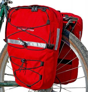   Moab Red Bike Pannier Bicycle Rack Cycling Cargo Bag Rear Pack