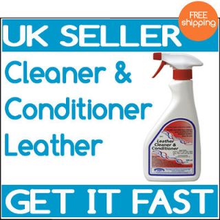 Leather Cleaner Conditioner 500ml Sofa & Car