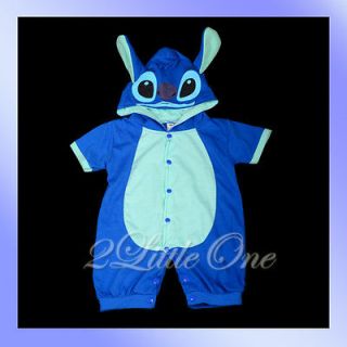 Stitch Baby Boy Fancy Party Costume One Piece Suit Romper Outfit Size 