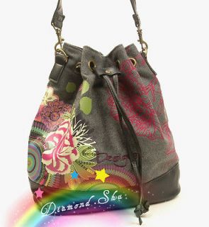 New DESIGUAL Saco Fieltro Carrusel Handbags Shoulder Bag #5153