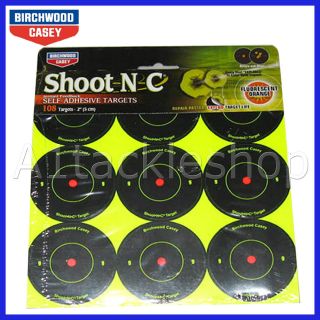 Birchwood Casey 2 Shoot N C Stick on Targets (108 pack) Air Rifle 