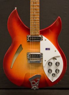 Rickenbacker 330 6 String Guitar Fireglow