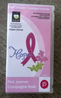 CRICUT CARTRIDGE Pink Journey Campagne Rose 29 1029 For Expression,E2 