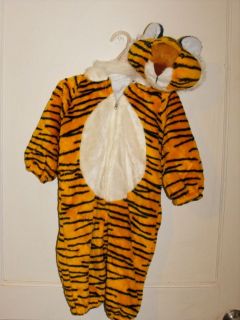 Toddler TIGER CAT Halloween Costume Size 1T   2T