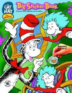 The Cat in the Hat Big Sticker Book by Lisa Findlay 2003, Paperback 