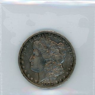 1882 CC Morgan Silver Dollar Coin Carson City BU with GSA Box Papers 
