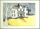 Lin Carte Anderson 1601 Charles St. Hand Signed Original Etching 