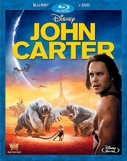 John Carter Blu ray DVD, 2012, 2 Disc Set