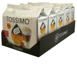 Tassimo Carte Noire Latte Caramel, 5 x Packs (40 Cups / Servings) 80 