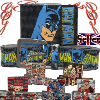   and Belt Boxed Set Cartoon Vintage Hero Villian Comic TV Film Mens