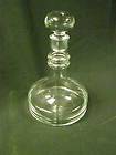 Orrefors Clear Crystal Glass Bottle Wine Decanter w/Stopper Beautiful 