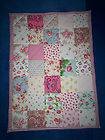   TODDLER PATCHWORK QUILT includes Cath Kidston & Laura Ashley fabrics