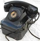 Vintage 1940’s Black Hand Crank Telephone~Stromberg Carlson Model 3
