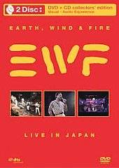 Earth, Wind Fire   Live In Japan DVD, 2008, DVD CD Combo