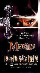 Merlin VHS, 1998, Clam Shell