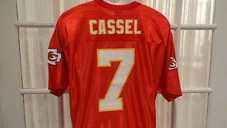 NWT NFL Kansas City Chiefs Matt Cassel Mens Jersey   Sizes L & 2XL