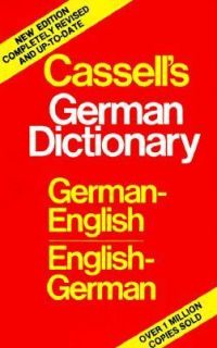 Cassells German Dictionary German English, English German 1978 