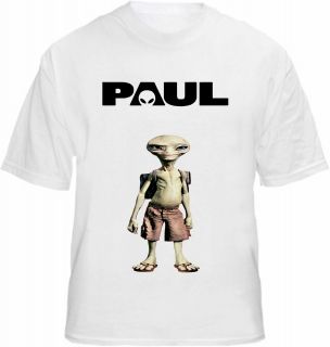 Paul the Alien T shirt Pegg Frost Rogen Movie