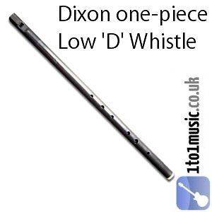 Tony Dixon TB003D ONE PIECE WHISTLE in LOW D new
