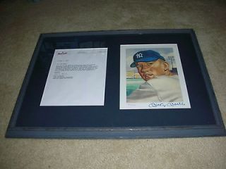 Mickey Mantle Autograph 1953 Topps Limited Edition Artwork Lithograph 
