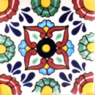 handmade mexican ceramic tile