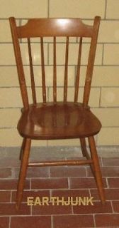 Tell City Chair Co Hard Rock Maple Thumb Back Chair 8026 Andover 48 
