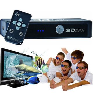 Turn Any TV into a 3D TV Cellnorth 3D Video Wizard Console w/ Two 3D 